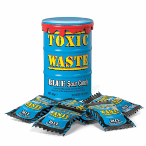 Toxic Waste Blue Sour Candy Drum SUA 42g